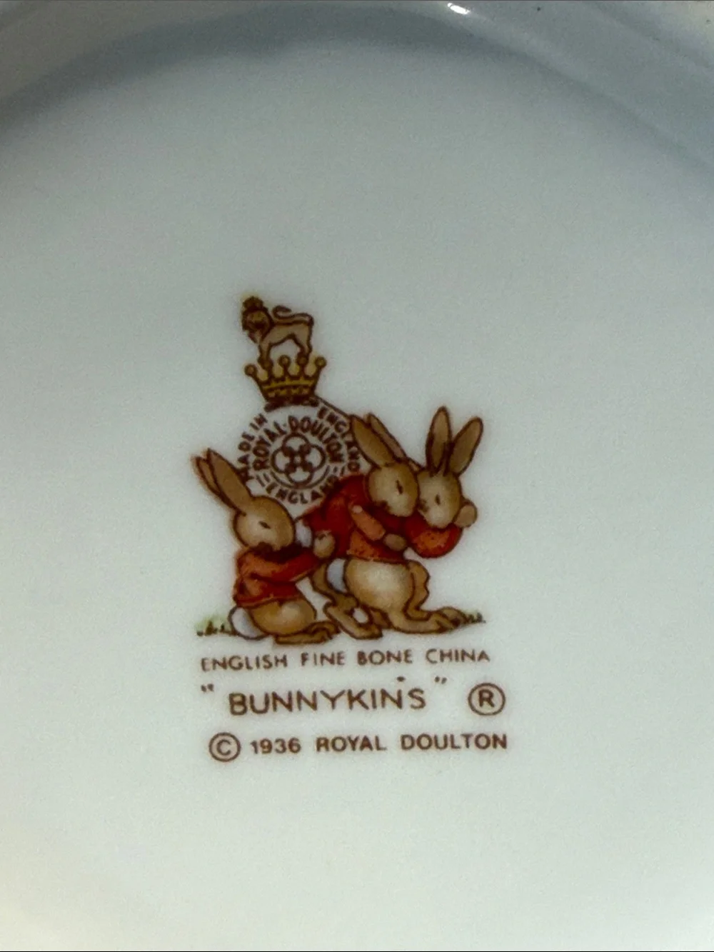 Vintage Royal Doulton Bunnykins Baby Mug
